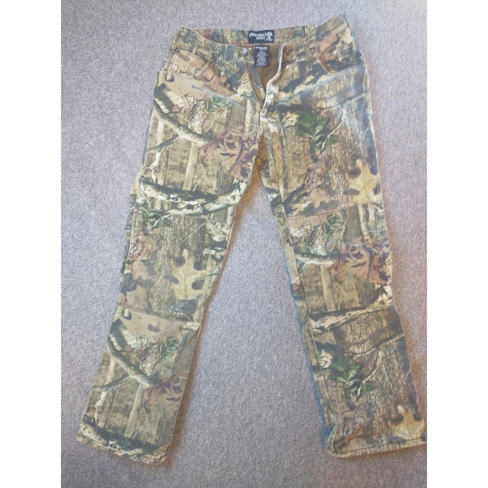 Mossy Oak Break-Up Infinity Camo Fleece Lined Hunting Pants Mens 32x29 25359-MO